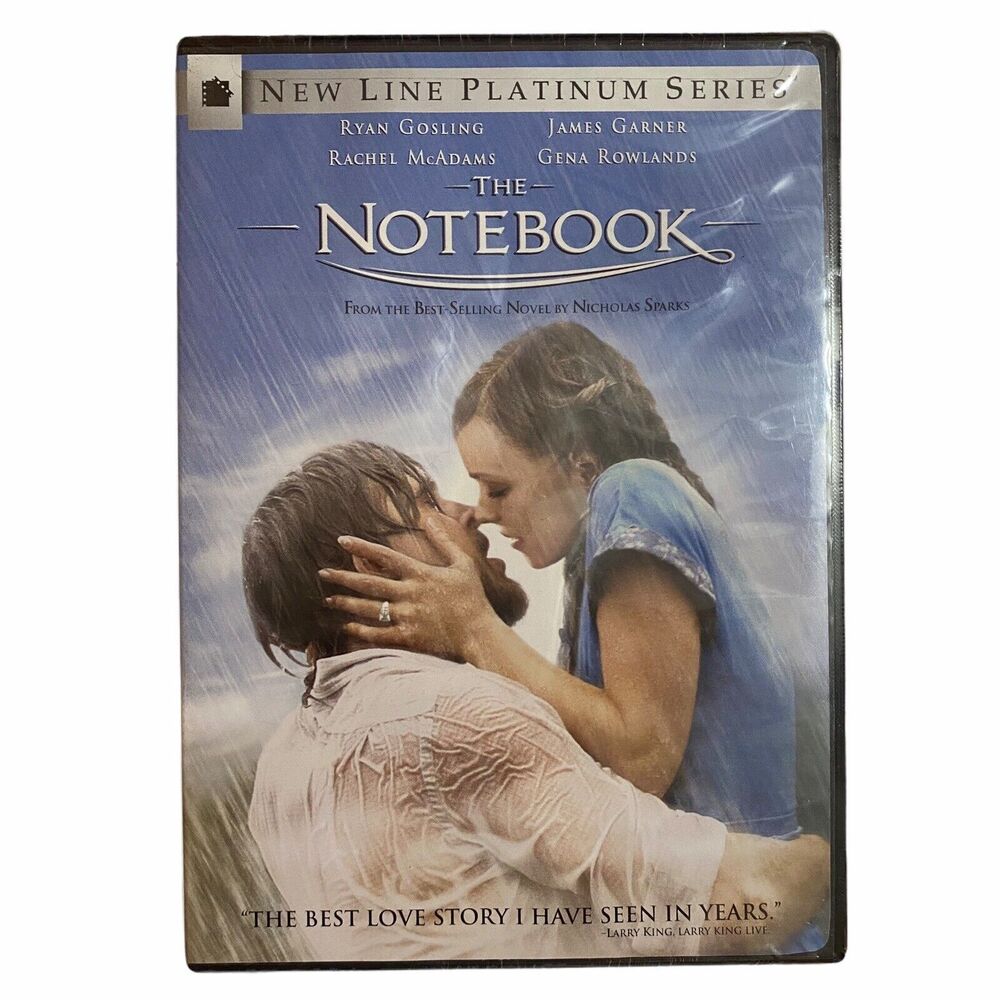 The Notebook DVD New Line Platinum Series Ryan Gosling Rachel Mcadams New Sealed